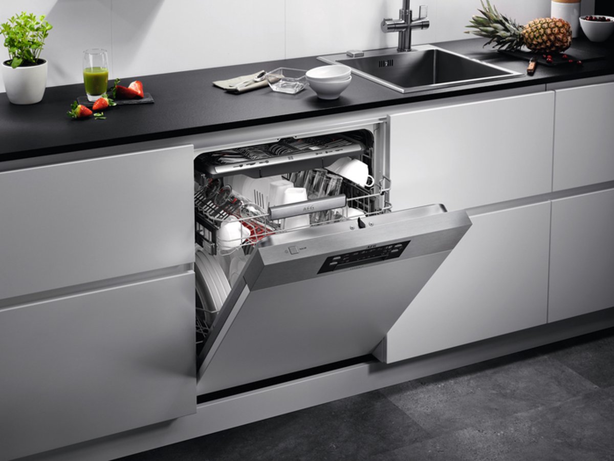 AEG ComfortLift AirDry vaatwasser (inbouw) FEE83806PM - Silver