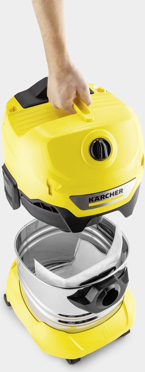 Kärcher WD 4 S V-20/5/22 - Geel