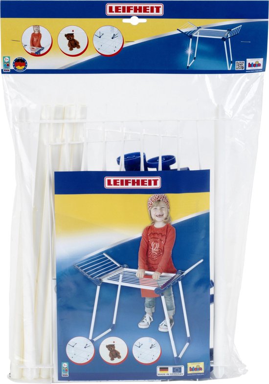 Leifheit Mini Speelgoed Kleding Droogrekje - Wit