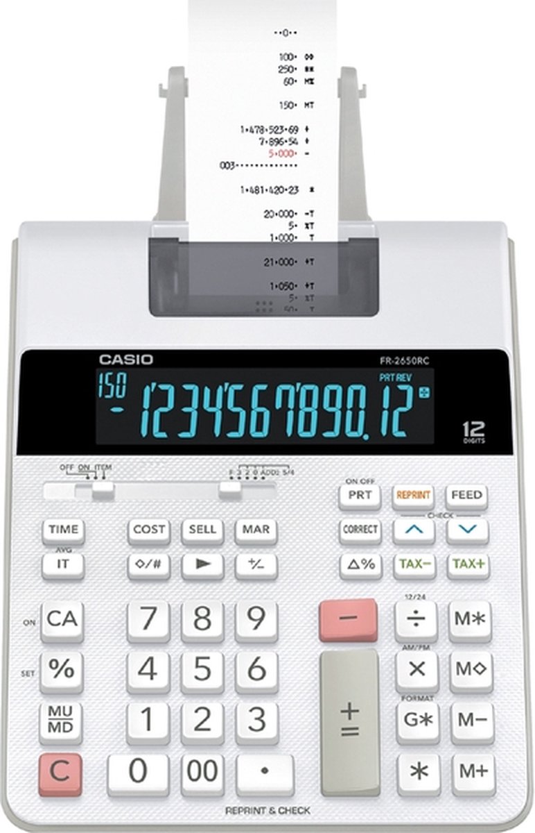 Casio Bureaurekenmachine Fr-2650rc