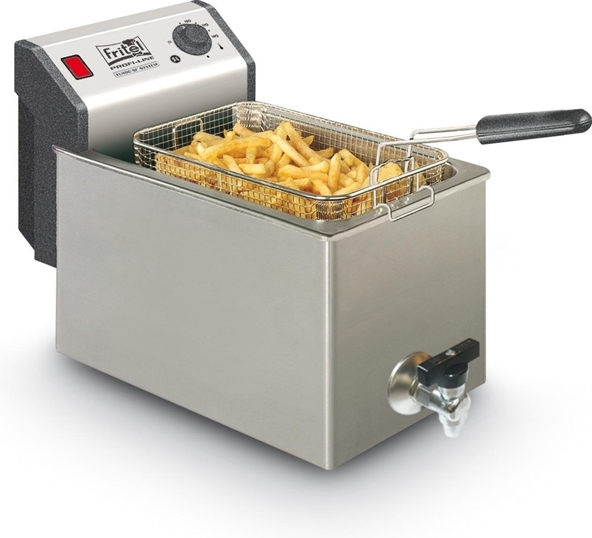 Fritel Turbo SF 4620 inox Friteuse - Silver