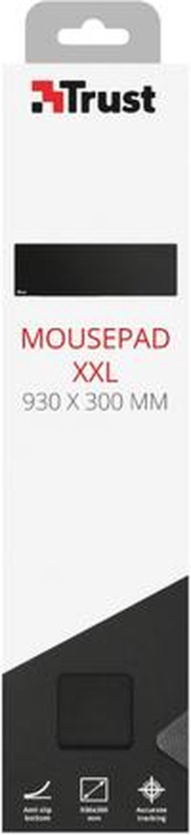 Trust XXL muismat - Zwart