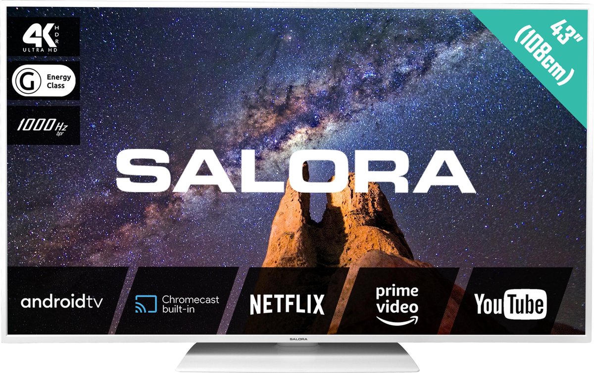 Salora 43 Milkyway 4K LED TV