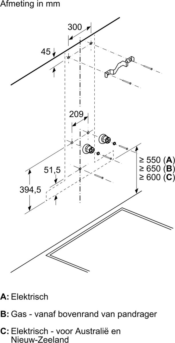 Siemens LC91BUR50 Schouwkap - Silver