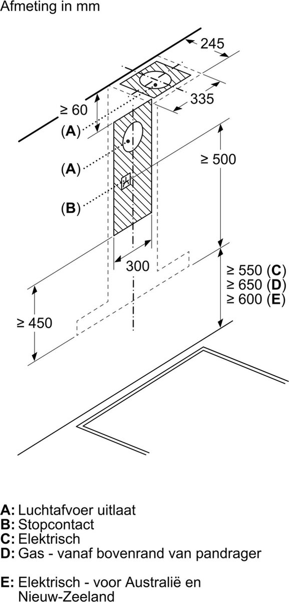 Siemens LC91BUR50 Schouwkap - Silver