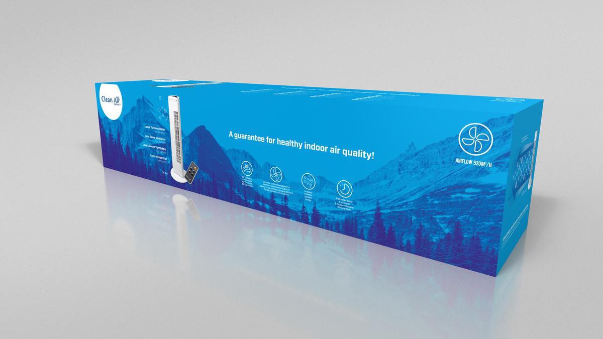 Clean Air Optima CA-405 torenventilator