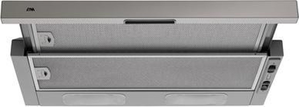 Etna T4335TRVS vlakscherm afzuigkap - Silver