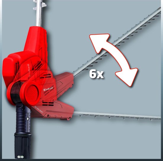 Einhell Elektrische Telescopische Heggenschaar Gc-hh 5047 - Rood