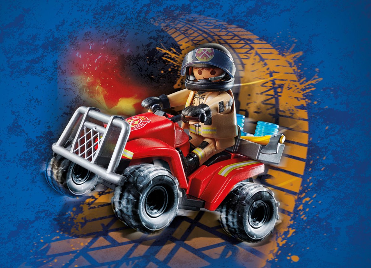Top1Toys Playmobil 71090 Brandweer Speed Quad