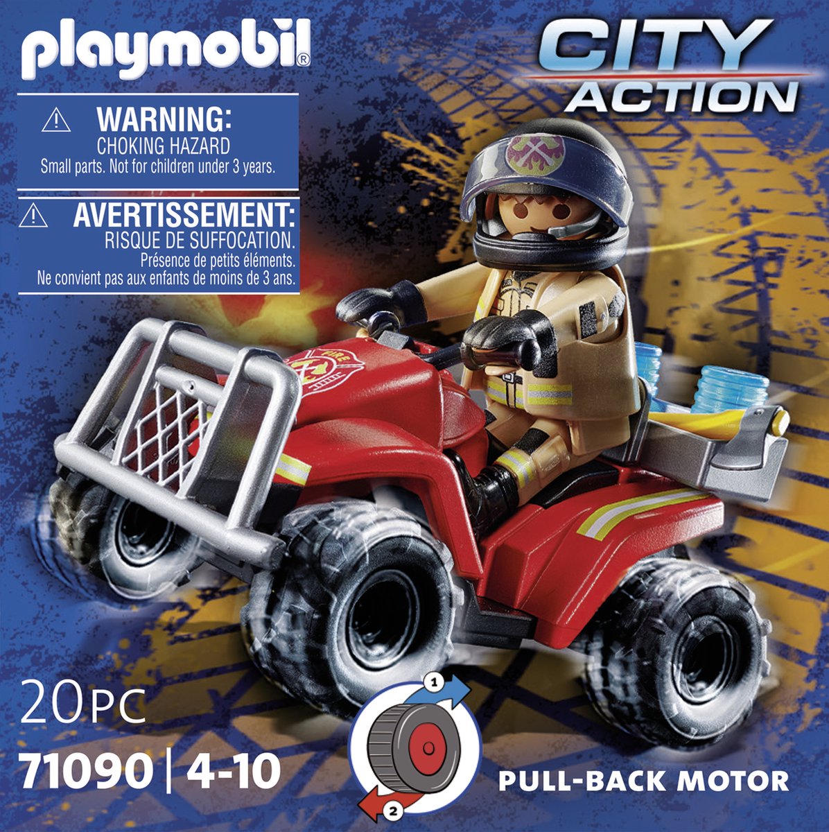 Top1Toys Playmobil 71090 Brandweer Speed Quad
