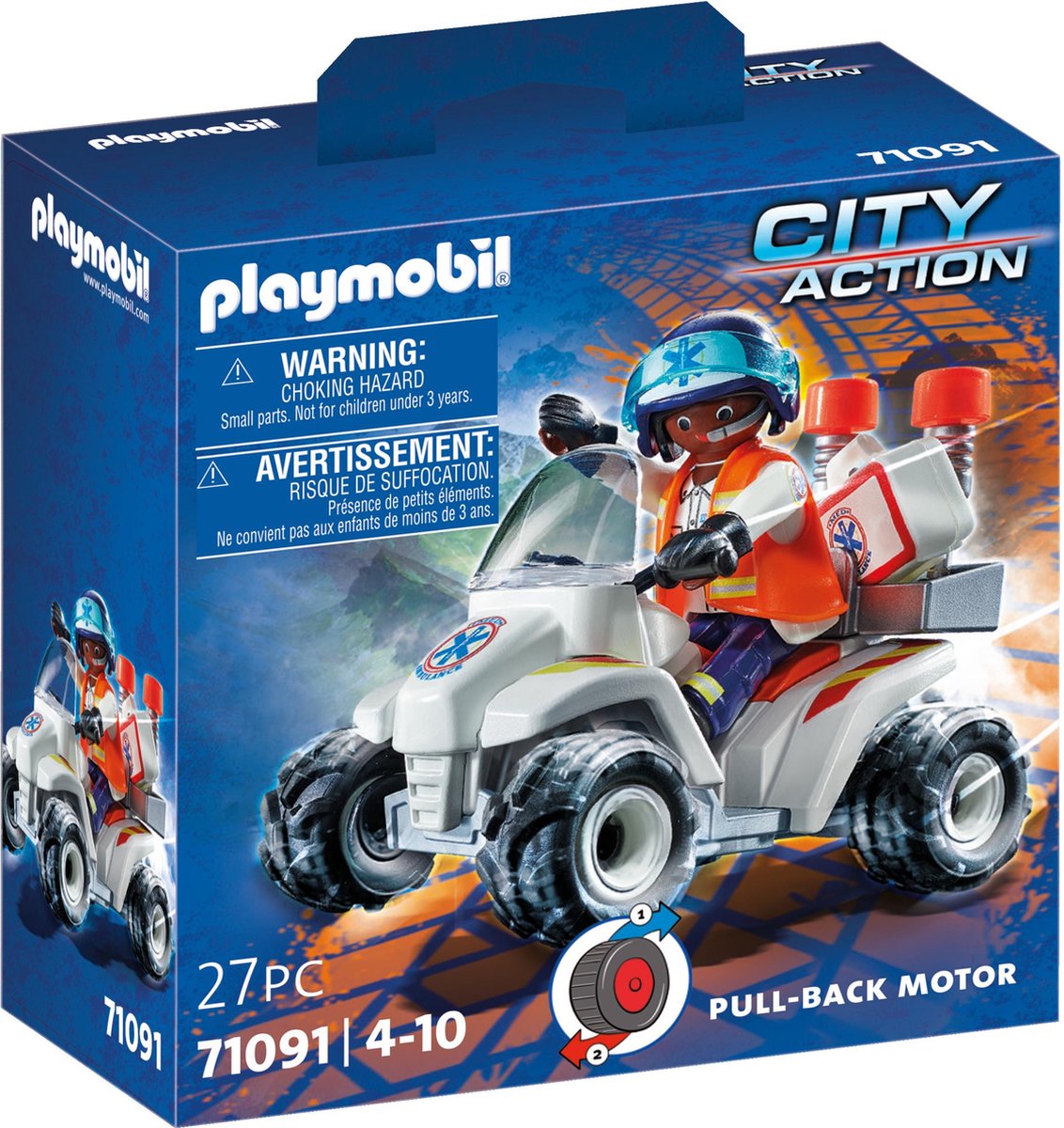 Top1Toys Playmobil 71091 Reddingsdienst Speed Quad