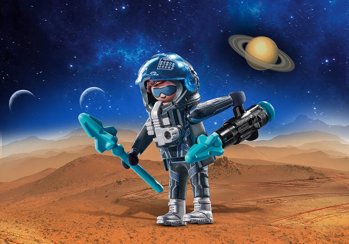 Playmobil Playmo Friends Space Ranger (70856) - Zwart