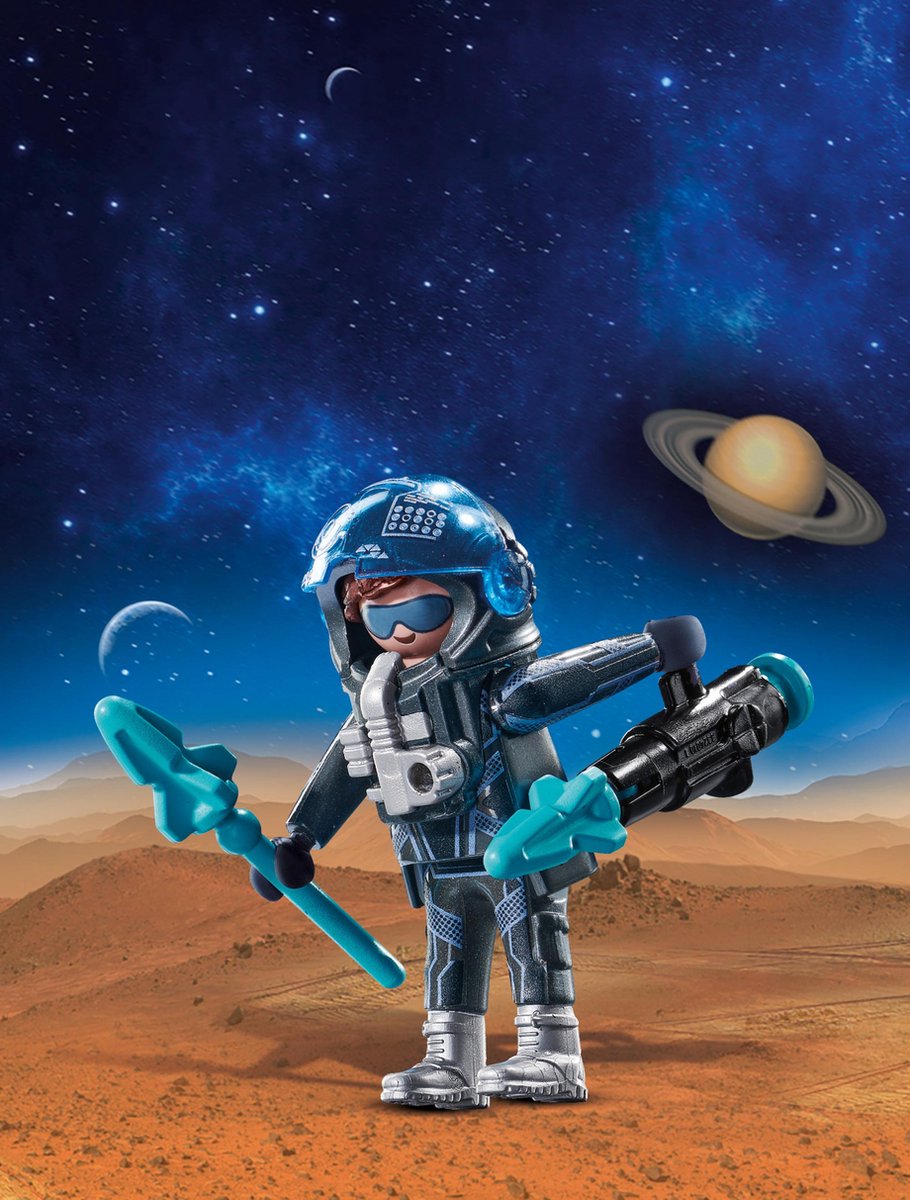 Playmobil Playmo Friends Space Ranger (70856) - Zwart