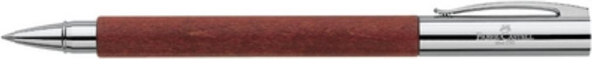 Rollerball Faber Castell Ambition Geborsteld Edelhars - Wit