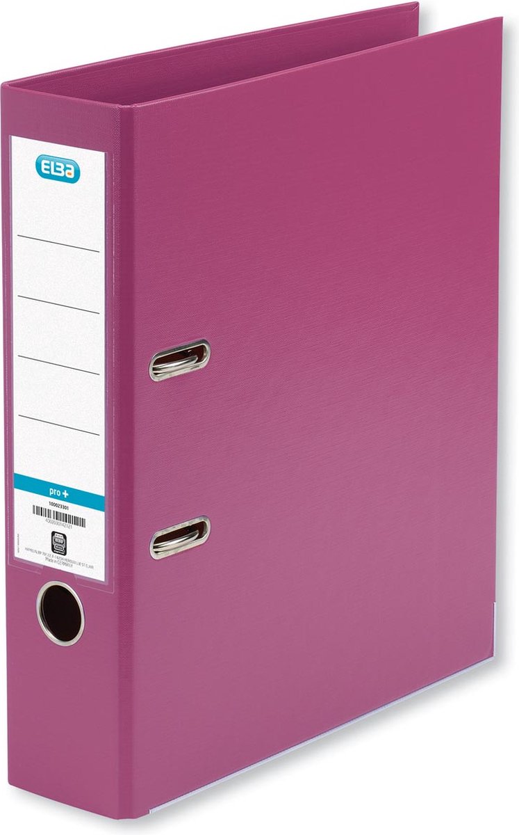 Elba Ordner Smart Pro+,, Rug Van 8 Cm - Roze