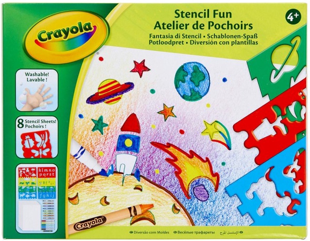 Crayola Knutselset sjablonen 39-delig