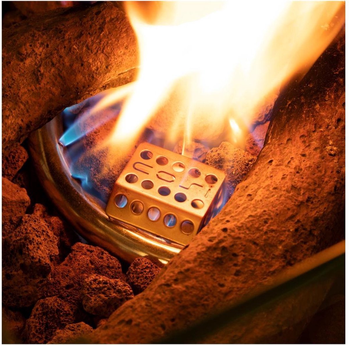 Cosi brixx vuurtafel 60x60x63cm - Laagste prijsgarantie! - Grijs