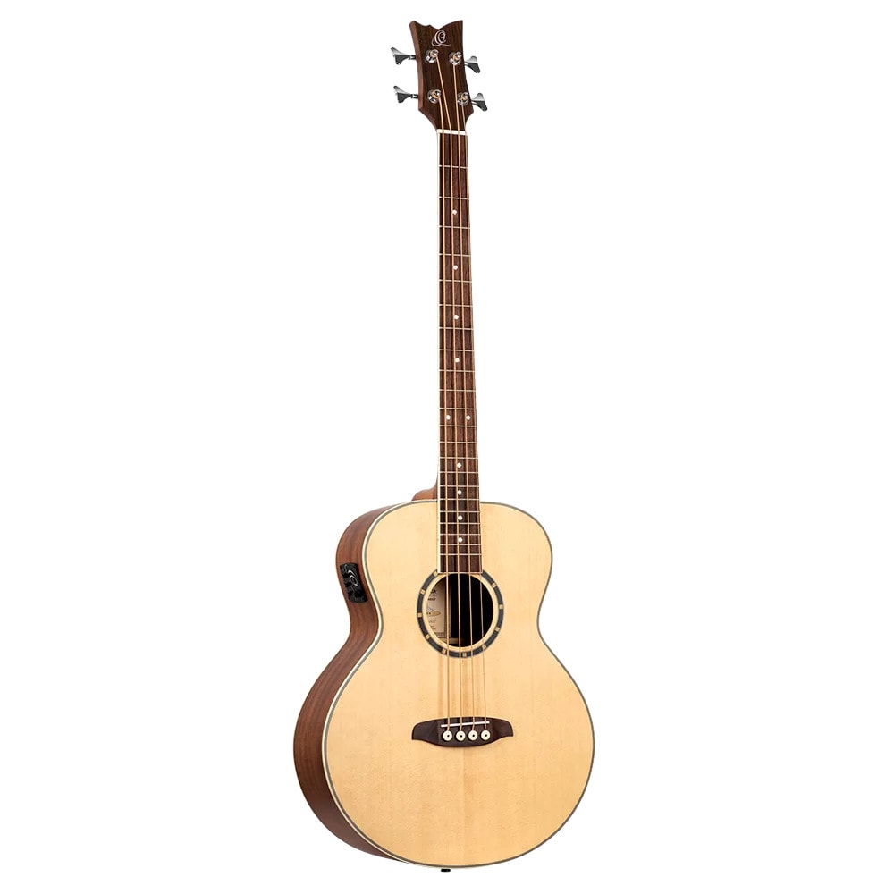 Ortega D7E-4 Deep Series 7 Medium Scale Bass Natural elektrisch-akoestische bas