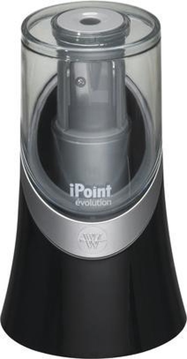 Westcott Puntenslijper Ipoint Evolution Zwart, Electrisch Exclusief Batterijen - Wit