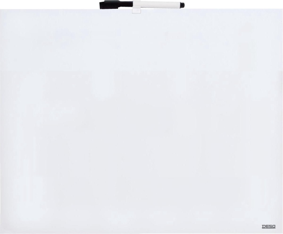 Desq Magnetisch Whiteboard Zonder Frame Ft 40 X 50 Cm
