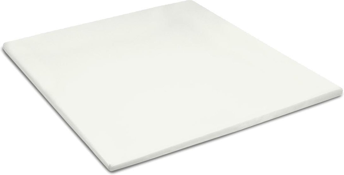 Cinderella Basic Percaline Katoen Topper Hoeslaken - 100% Percaline Katoen - Lits-jumeaux (180x220 Cm) - Ivory - Beige