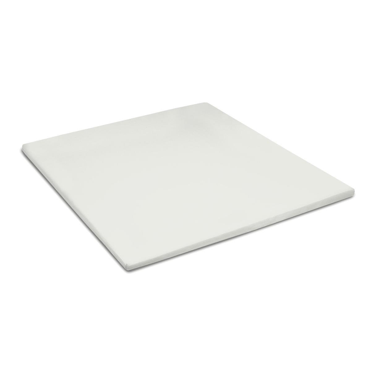 Cinderella Basic Percaline Katoen Topper Hoeslaken - 100% Percaline Katoen - Lits-jumeaux (180x210 Cm) - Ivory - Beige