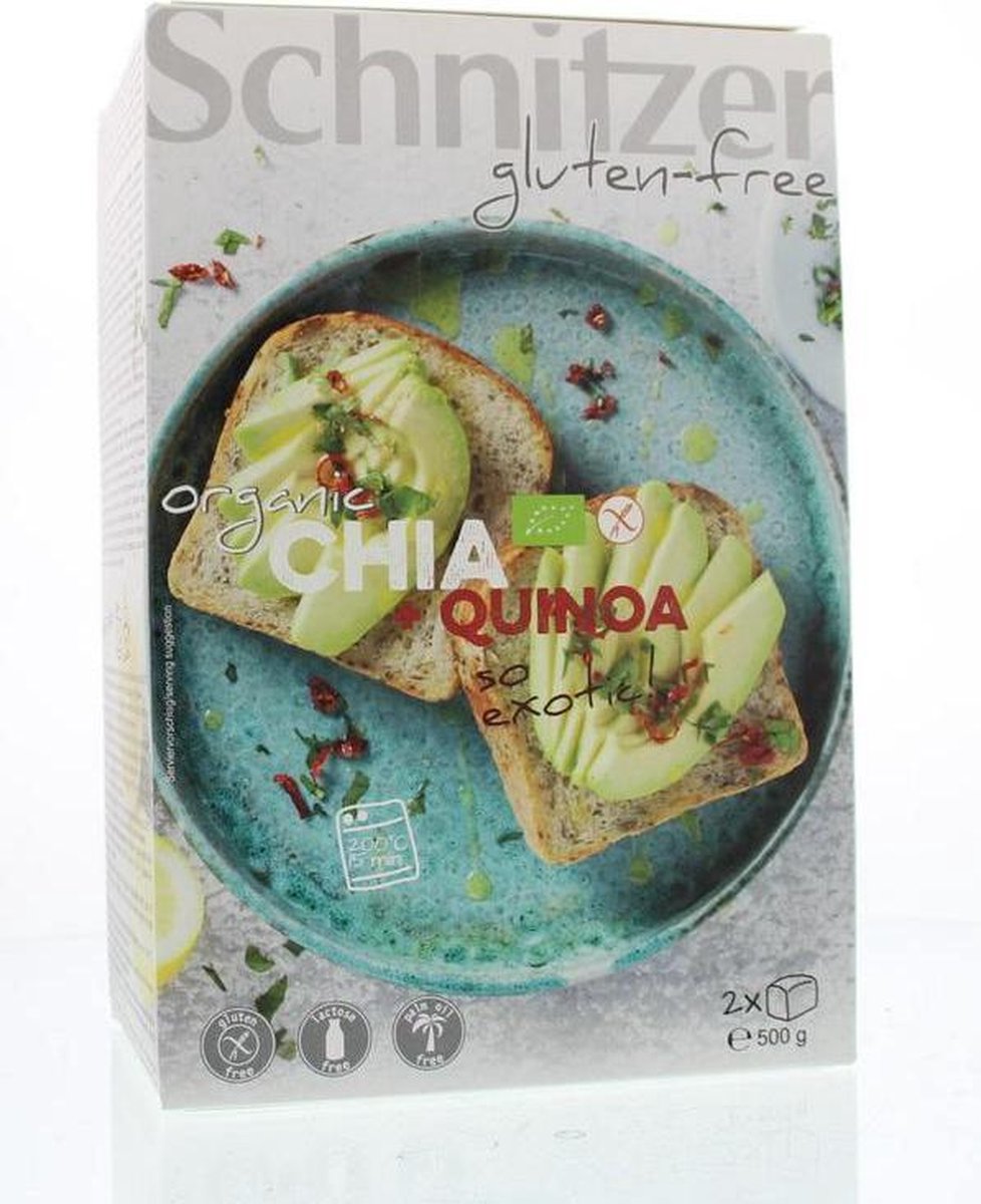 Schnitzer Brood chia & quinoa bio