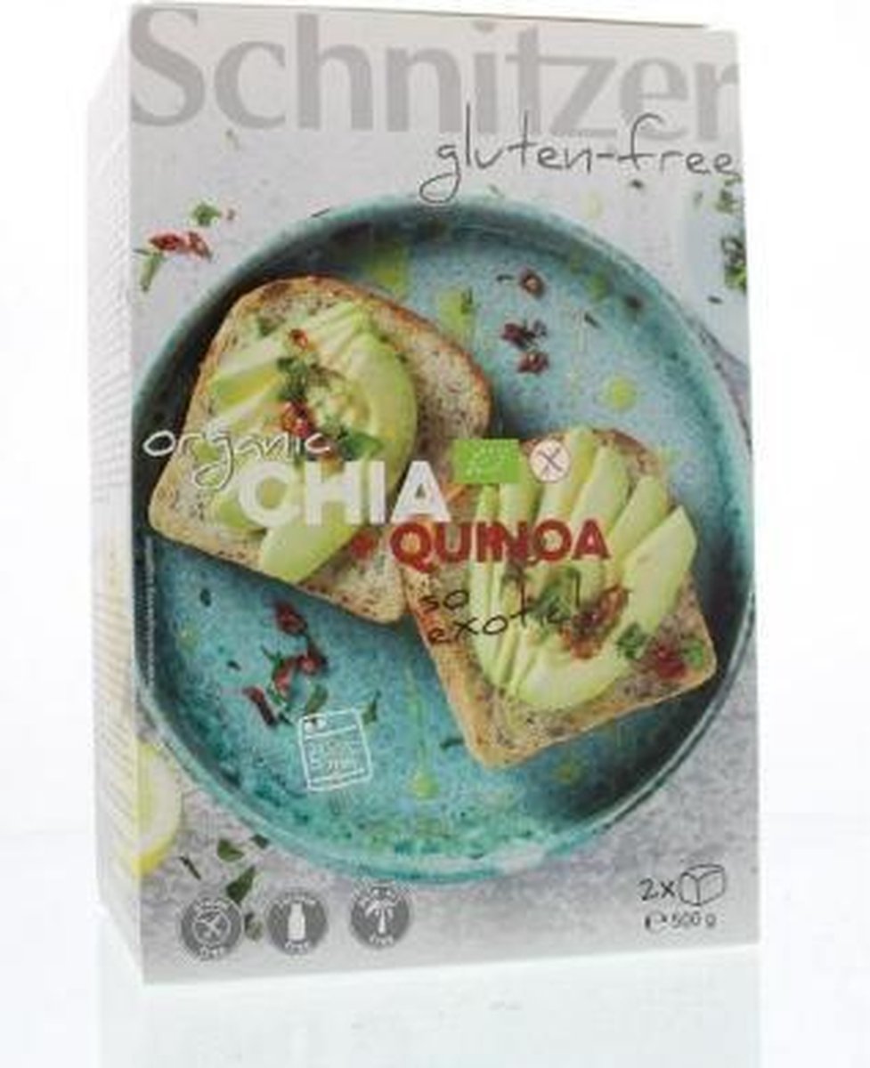 Schnitzer Brood chia & quinoa bio