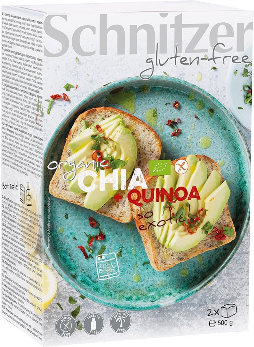 Schnitzer Brood chia & quinoa bio