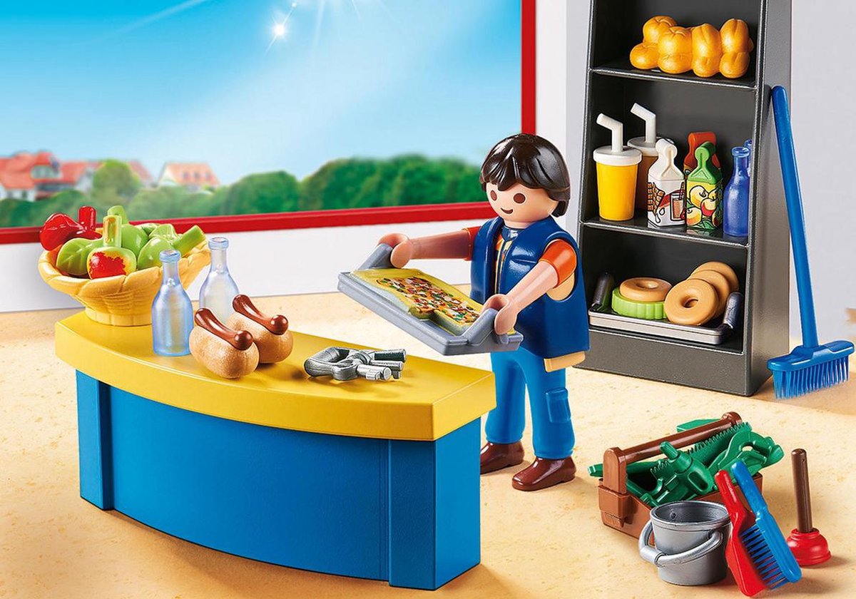 Playmobil City Life - Schoolconcierge met kiosk