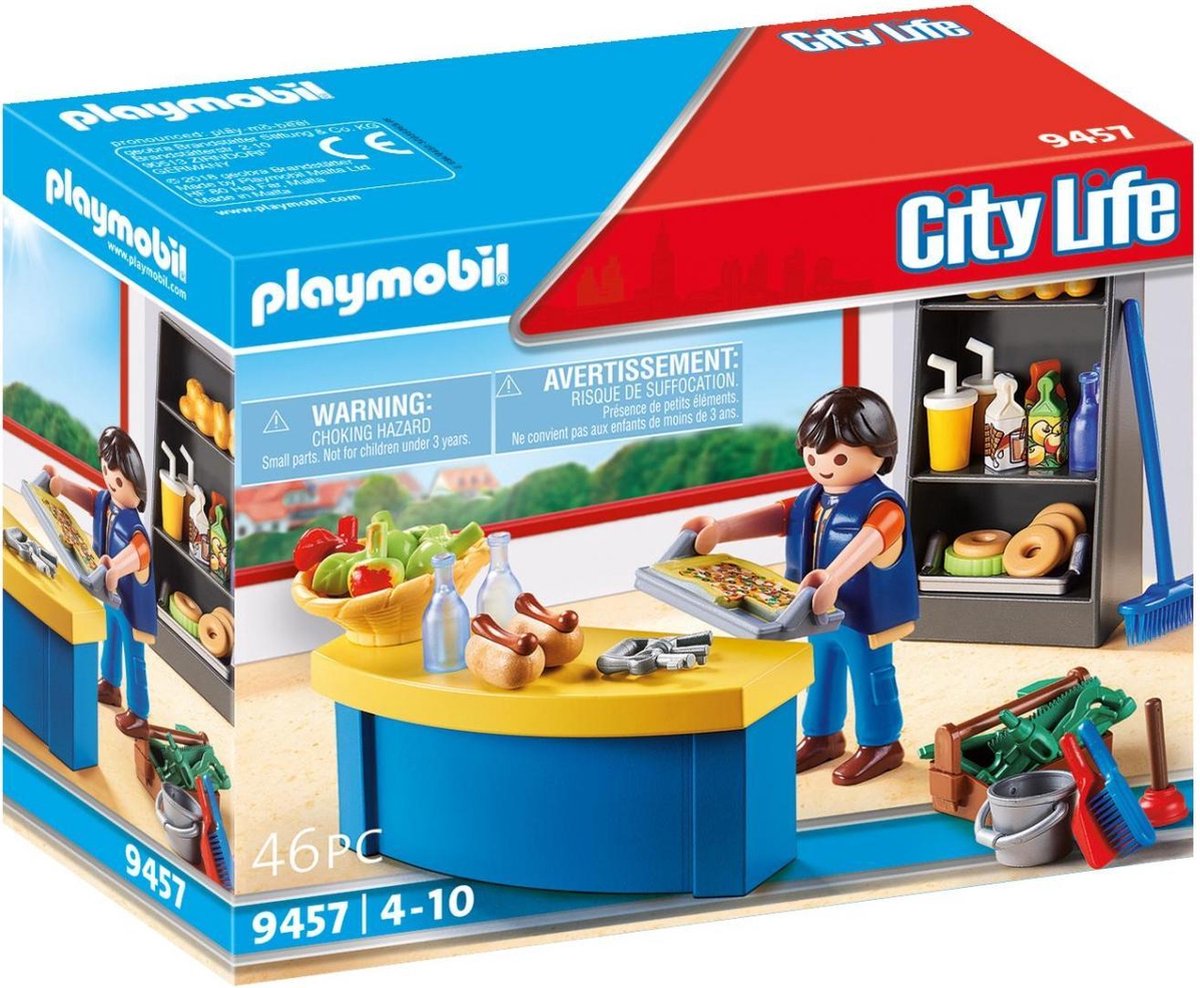 Playmobil City Life - Schoolconcierge met kiosk