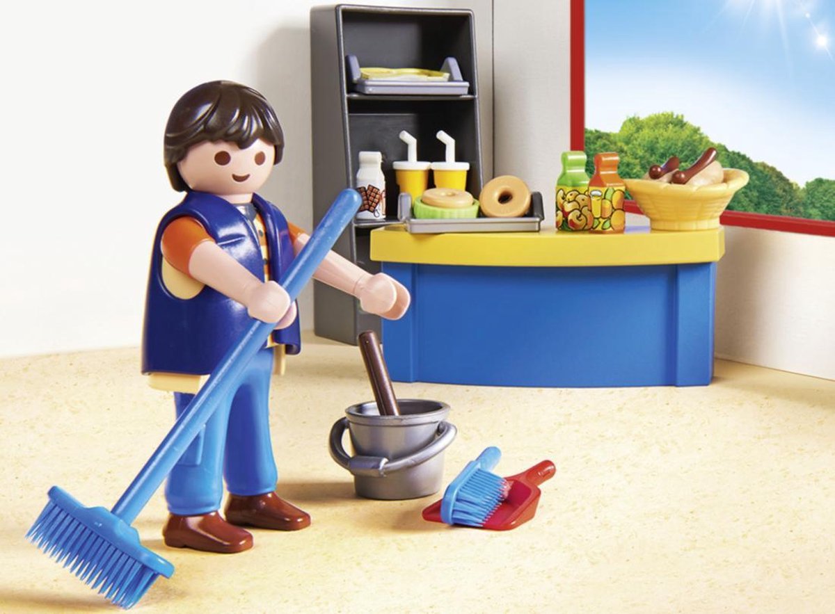 Playmobil City Life - Schoolconcierge met kiosk