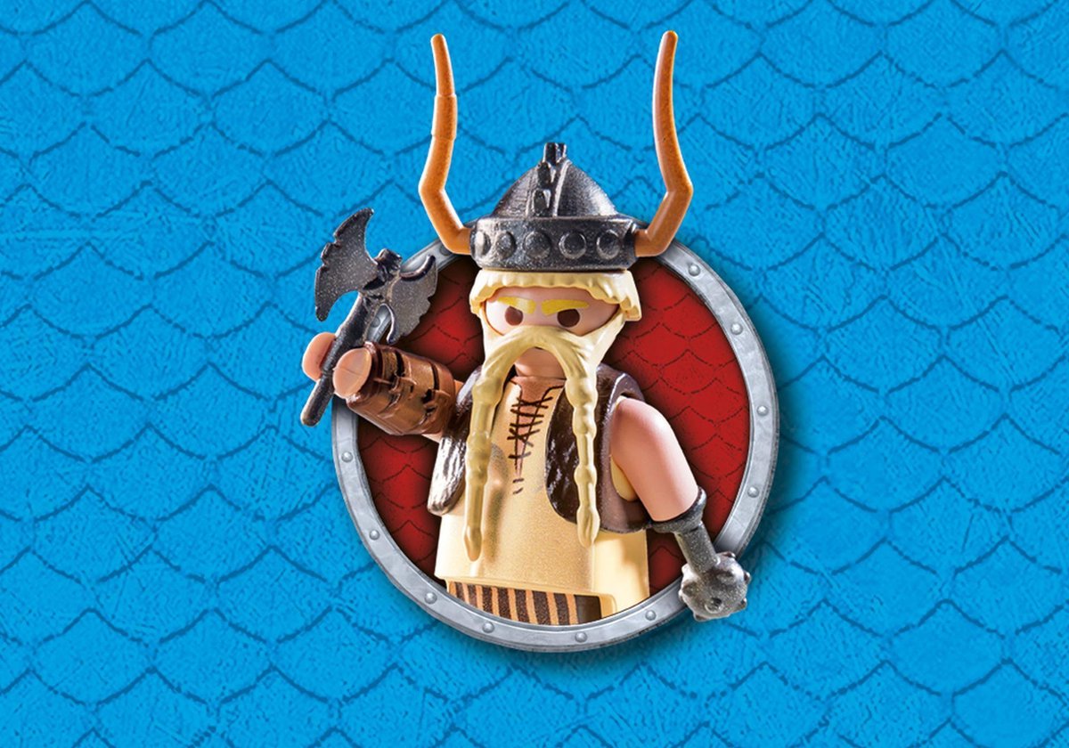 Playmobil Dragons - Rochel met schapenslingeraar