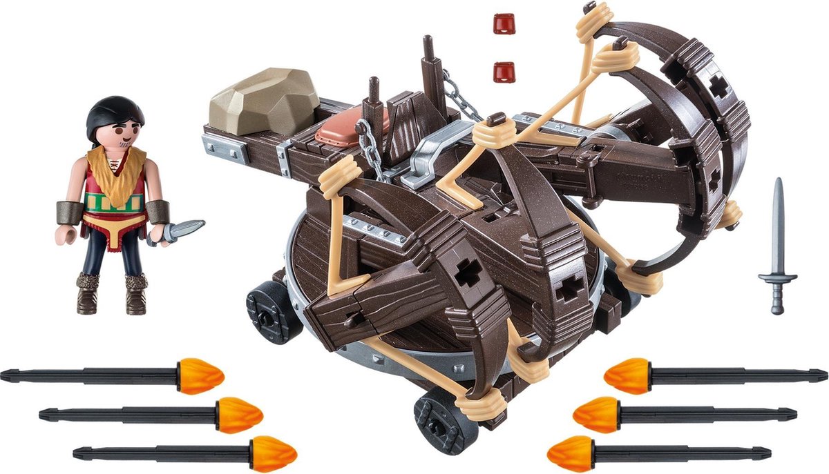 Playmobil Dragons - Eret met viervoudige ballista