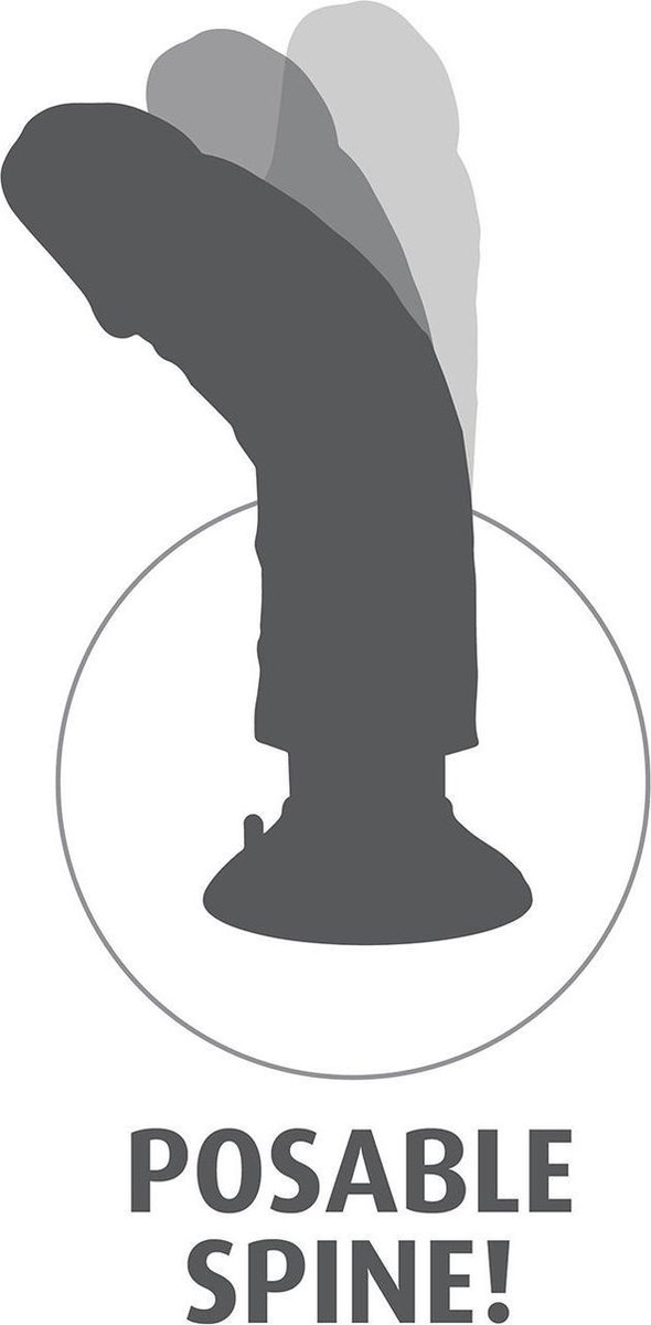 King Cock vibrator 23cm - Beige