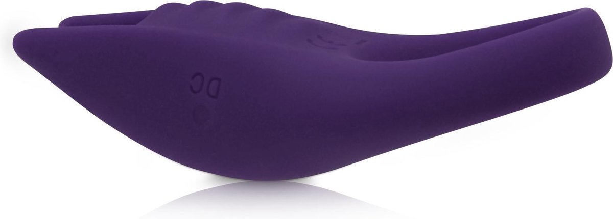 Rianne S - Soiree Pussy & The Knight vibrerende cockring - Paars