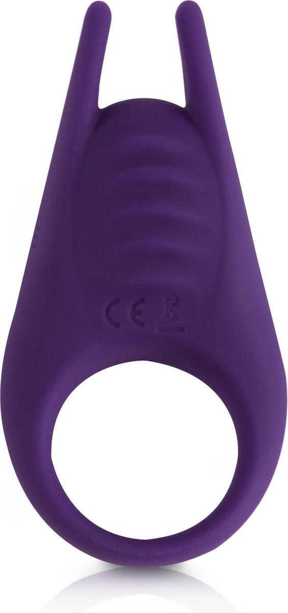 Rianne S - Soiree Pussy & The Knight vibrerende cockring - Paars