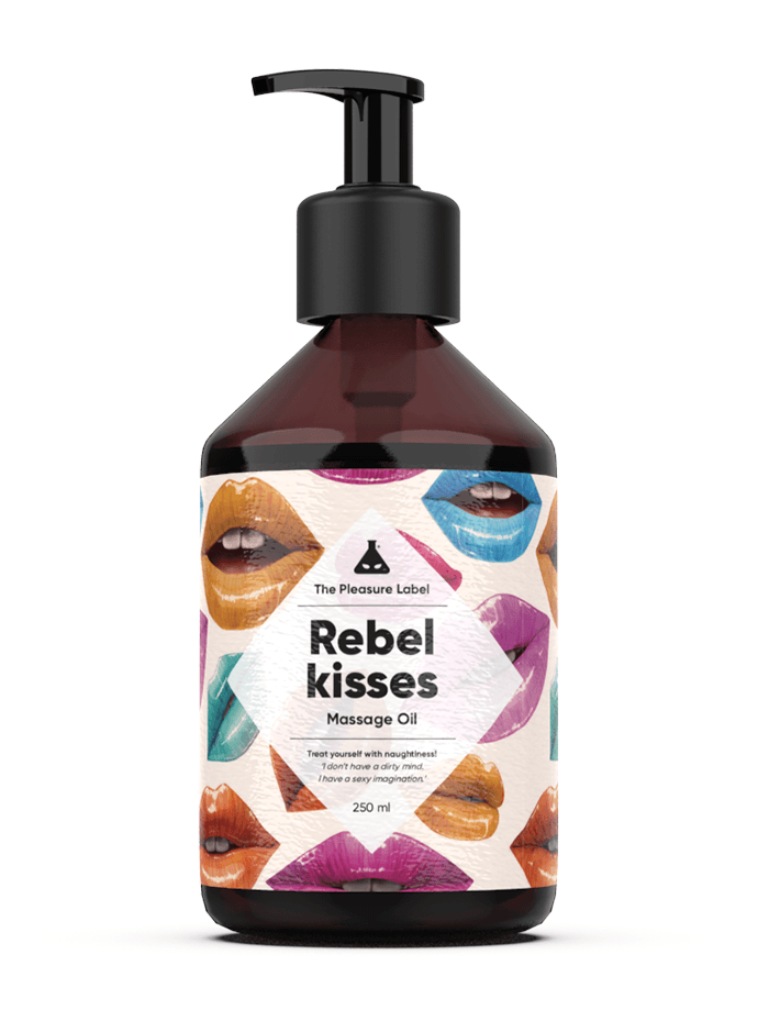 Rebel Kisses massage olie