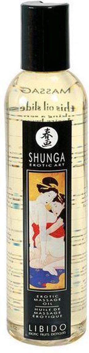 Shunga Erotic Massage Oil Aphrodisia Roses > Erotische massage olie Aphrodisianblaadjes - Roze