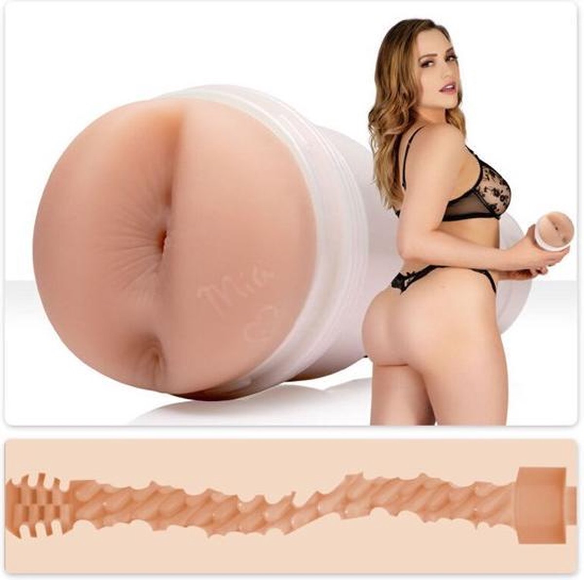 Fleshlight Girls - Mia Malkova Boss level Signature Butt - Beige