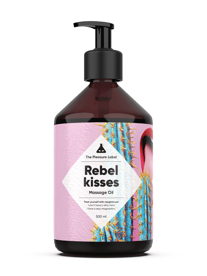 Rebel Kisses massage olie