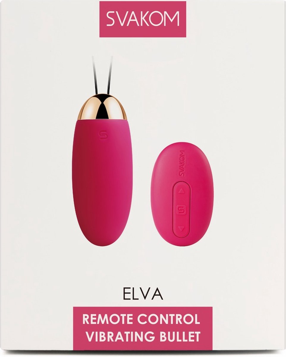 Svakom Elva vibrerend eitje - Roze