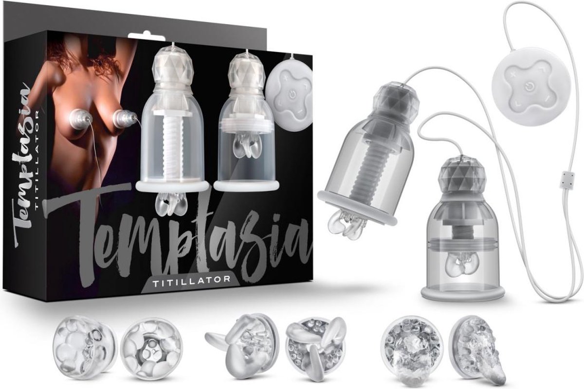 Temptasia Titillator tepelzuigerset met afstandsbediening