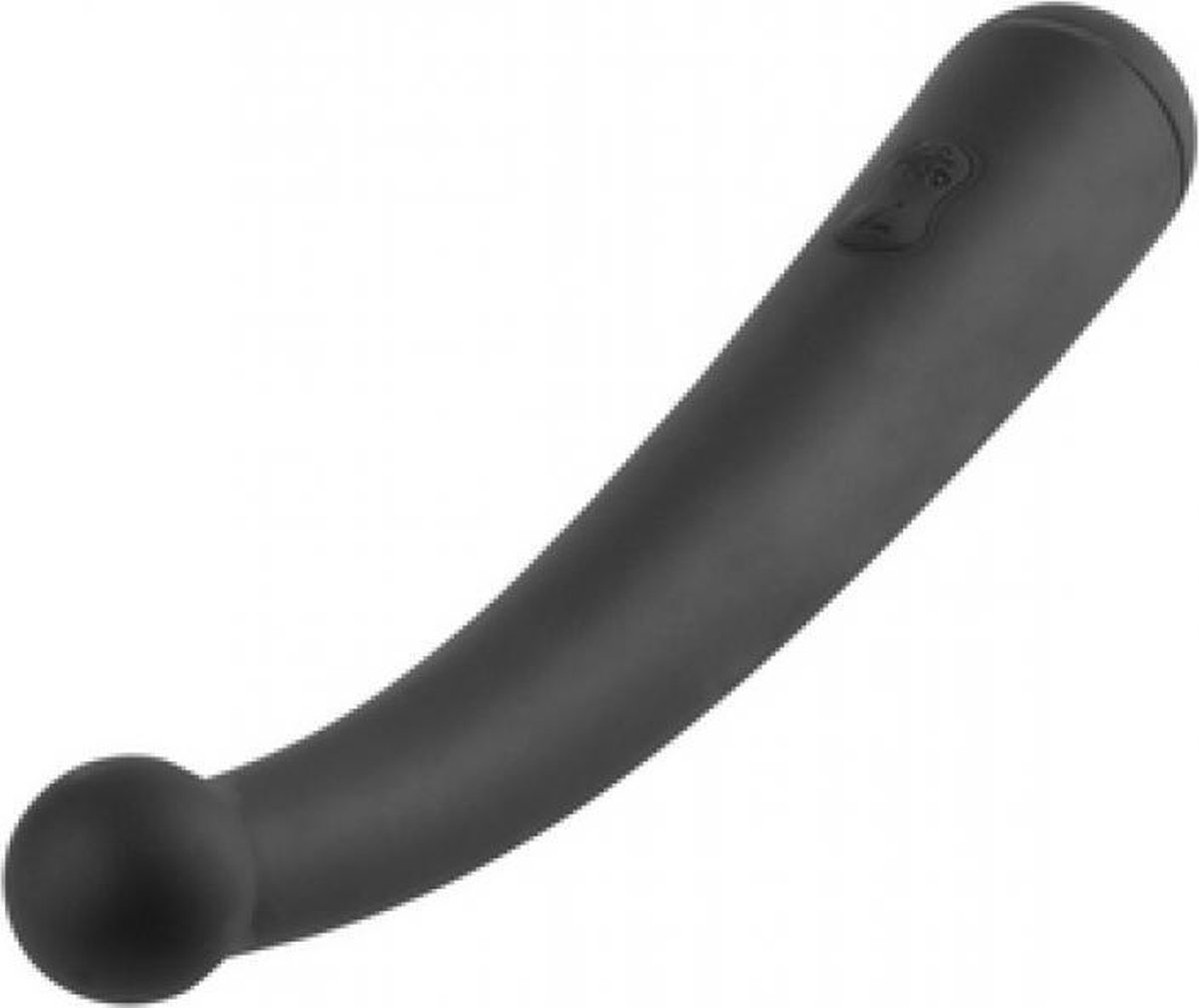 Anal Fantasy gebogen anaal vibrator - Zwart