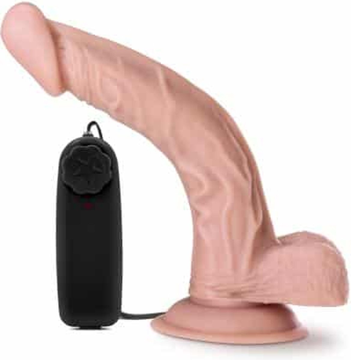 Blush Dr Skin Dr Sean vibrerende dildo 20 cm - Beige