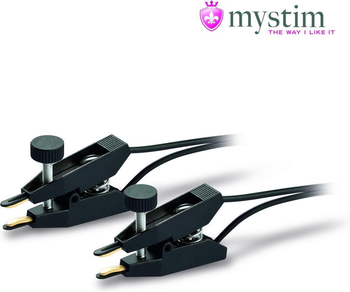 Mystim Barry Bite elektroseks tepelklemmen - Zwart