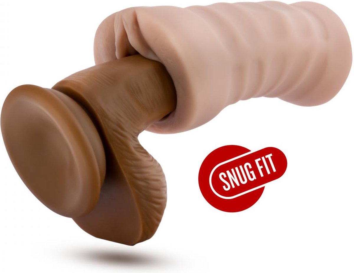 M For Men Vagina masturbator Rain met vibratiebullet