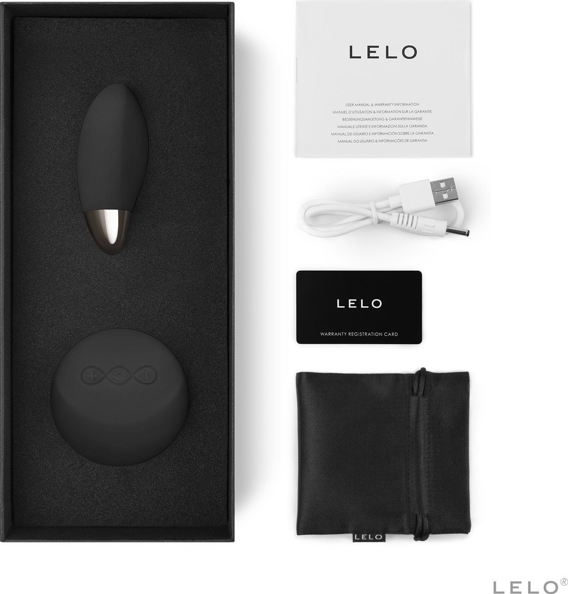 Lelo Lyla 2 Remote Control Egg - Zwart