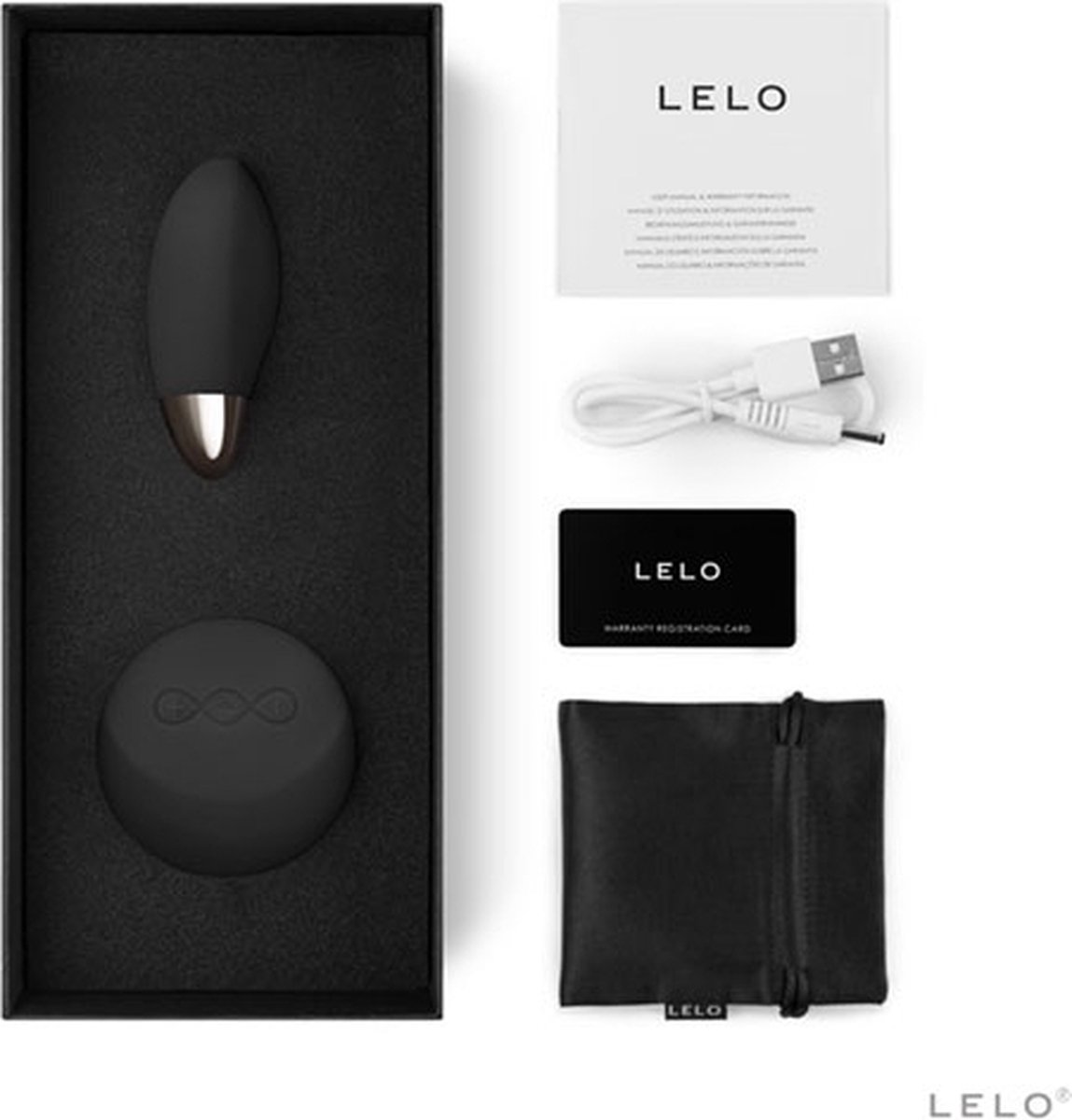 Lelo Lyla 2 Remote Control Egg - Zwart