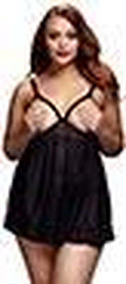 e show me babydoll - Zwart